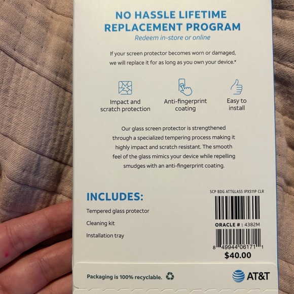 Tempered Glass Screen Protector - Picture 2 of 3